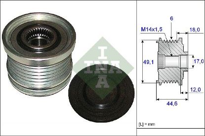 Alternator Freewheel Clutch FORD