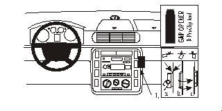 Trim Frame Ford Galaxy 01-