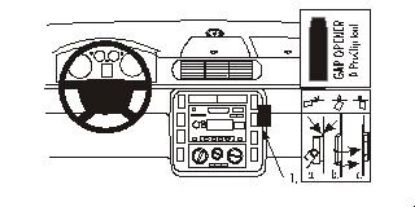 Trim Frame Ford Galaxy 01-