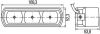 Daytime Running Light Set IVECO - 5801373527 - 3xLED, 12/24V