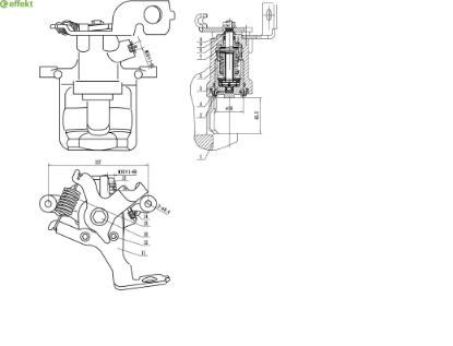 Brake Caliper TOYOTA - 47850 02 280 Brake Caliper TOYOTA - 47850 02 280