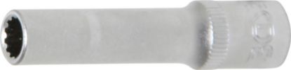 Socket Wrench Insert 1/4" Deep Socket "Gear Lock", 6 mm
