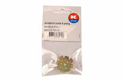 Terminal, electric universal parts Plaatjagaja 6.3x0.8mm 8-otsa