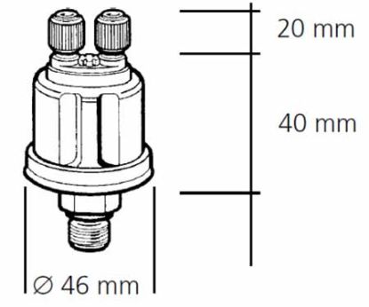 Sensor, oil pressure M18 X 1,5 5 BAR