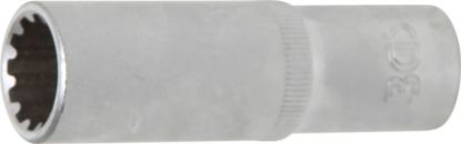 Socket Wrench Insert 1/2" Deep Socket "Gear Lock", 16 mm