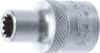 Socket Wrench Insert 1/2" Socket "Gear Lock", 8 mm