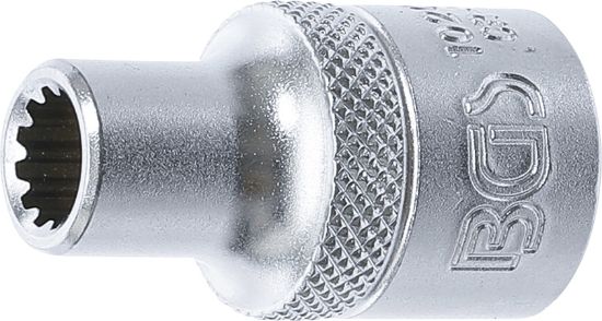 Socket Wrench Insert 1/2" Socket "Gear Lock", 8 mm
