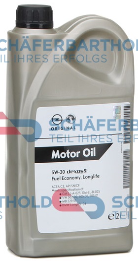 Engine Oil 5W-30, GM LL-A-025, ACEA C3, Longlife, 2L