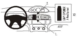 Trim Frame Hyundai Matrix 02-