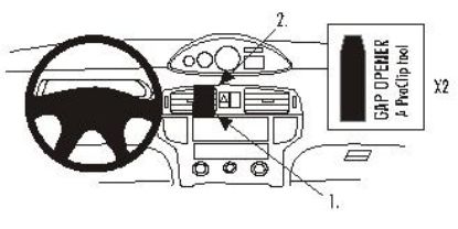 Trim Frame Hyundai Matrix 02-