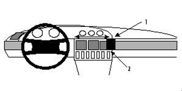 Trim Frame Audi 100 91-94/A6 95-97