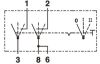 Switch 0-I-II 24V,8A