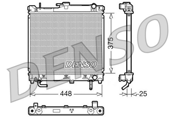 Radiator, engine cooling SUZUKI Jimny 1.3 i Aut. 08/9