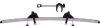 Extension Set, trailer hitch bike carrier Elite G2 raami hoidik 3 ndale