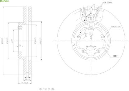 Brake Disc FORD - 1 763 885