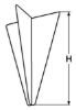 Akukast signaalkoonus plast 470mm (5tk min)