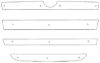 Trim/Protection Strip, radiator grille Bürstner Travel Van 2008-2014