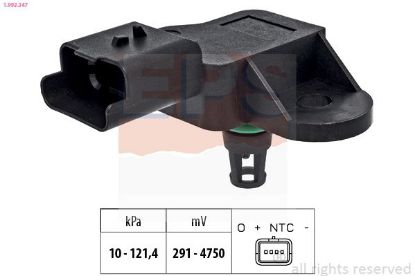 Air Pressure Sensor, altitude adaption PSA - 96 703 619 80