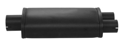 Centre/Rear Muffler Pütt split 2,5" ovaal 115/185mm L=320mm