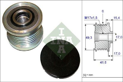 Alternator Freewheel Clutch PSA - 16 128 472 80