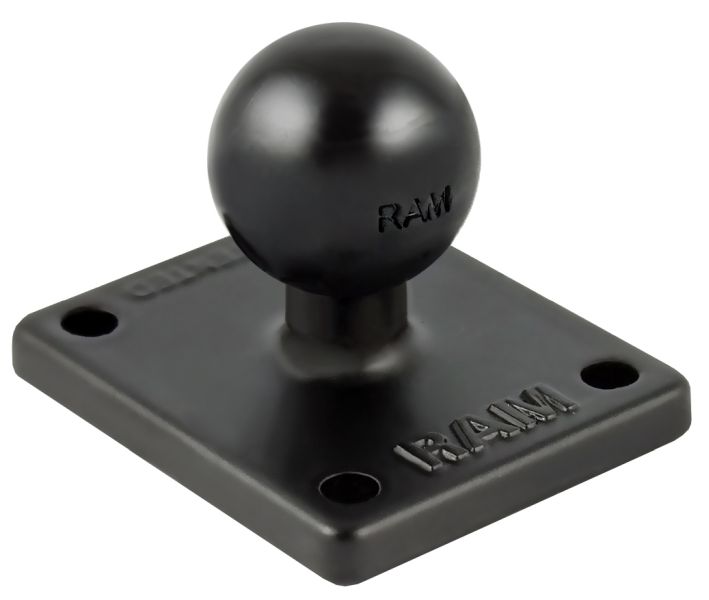 Mobile phone/PDA holder B-kuuliga kinnitusplaat 43x51mm (Brodit AMPS)