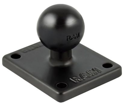 Mobile phone/PDA holder B-kuuliga kinnitusplaat 43x51mm (Brodit AMPS)