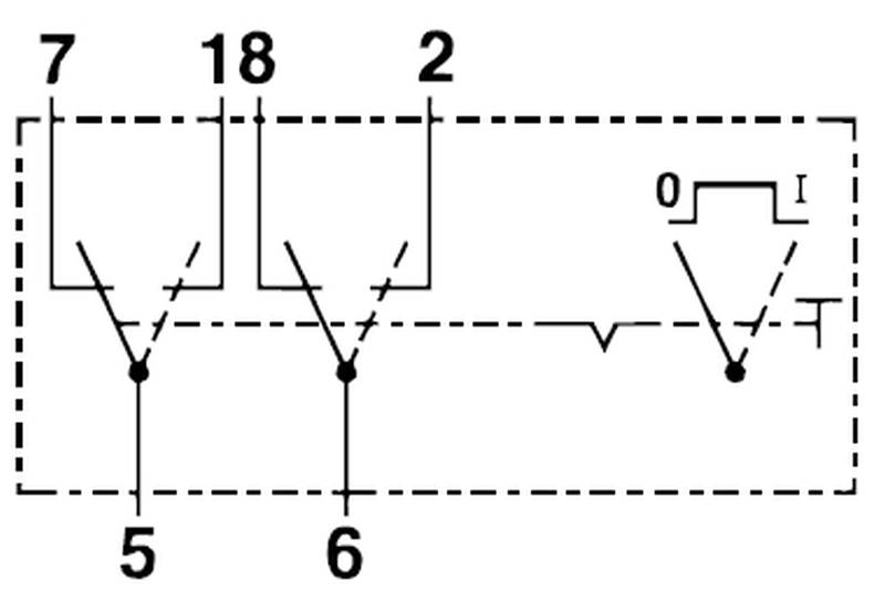 Switch 0-I 24V,8A