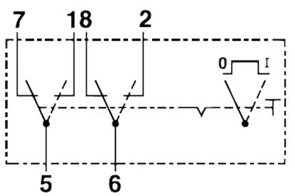 Switch 0-I 24V,8A