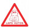 Parking Warning Plate laps autos, kleebis (välispidine)