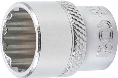 Socket Wrench Insert 1/4" Socket, 12-point, 14 mm