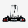 Bike Rack, trailer hitch carrier EuroWay G2 (3 rattale, 13pin)
