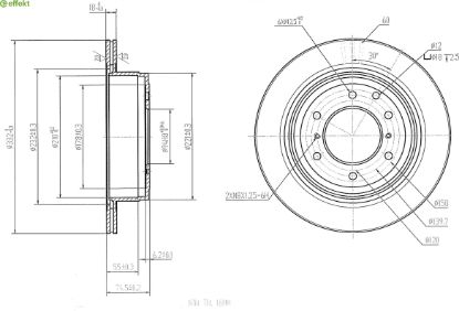 Brake Disc Mitsubishi