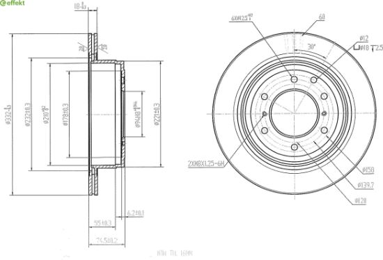 Brake Disc Mitsubishi