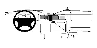 Trim Frame Lexus LX 450 95-98 Trim Frame Lexus LX 450 95-98