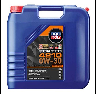 Engine Oil Top Tec 4210 0W-30 mootoriõli C3 20L