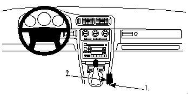 Trim Frame Volvo S70/V70 97-99 Trim Frame Volvo S70/V70 97-99