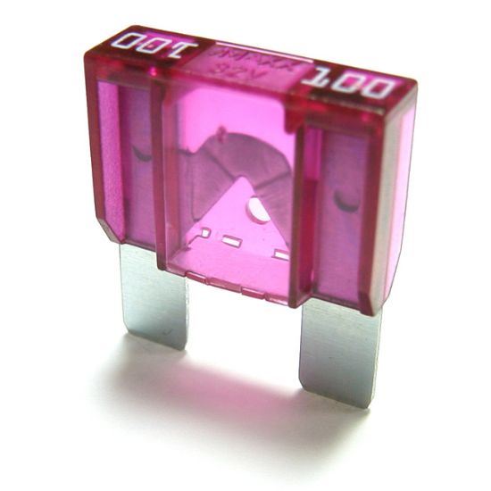 Fuse Holder MAXI 100A 32V Violetne  10tk
