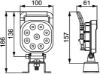 Worklight S1500, ECE-R23, 1210lm, lülitiga