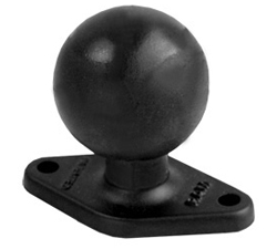 Mobile phone/PDA holder C-kuuliga alusplaat (auguvahe 48,5mm)
