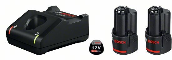 Electrical Tool Set (rechargeable) GBA 12V 2x2.0Ah + GAL 12V-40 Set