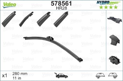 Wiper Blade HR28 HydroConnect 28cm TAGA
