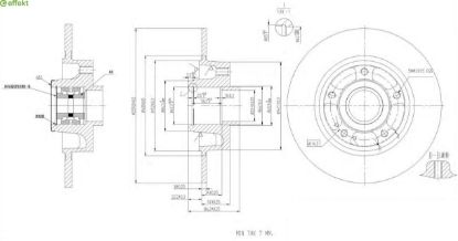 Brake Disc Renault
