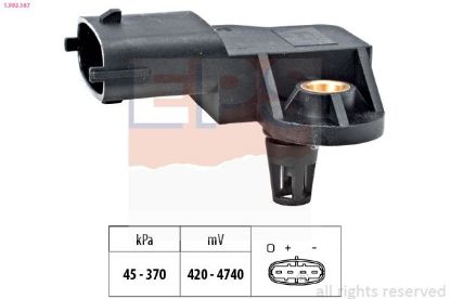 Air Pressure Sensor, altitude adaption SCÉNIC II (JM0/1_), GRAND VITARA II (JT, TE, TD)