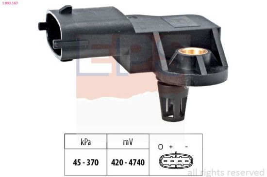 Air Pressure Sensor, altitude adaption SCÉNIC II (JM0/1_), GRAND VITARA II (JT, TE, TD)
