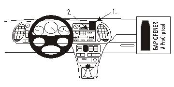 Trim Frame Saab 9-3 98-02