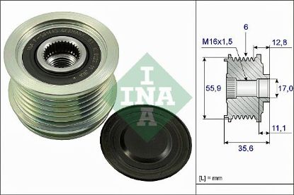 Alternator Freewheel Clutch VAG - 06B 903 019 F