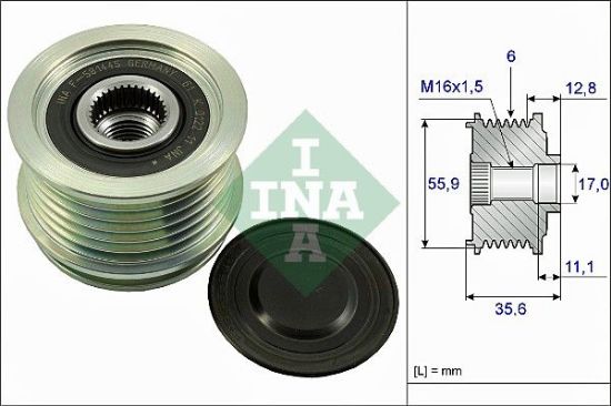 Alternator Freewheel Clutch VAG - 06B 903 019 F