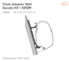 Mounting Set, roof rack Ducato H3 + EPDM