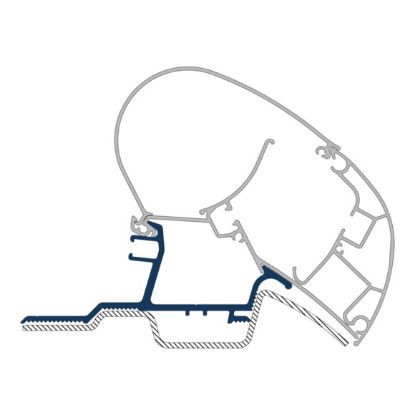 Mounting Set, roof rack ADAPTER PR-SPRINTER+CRAFTER-4M