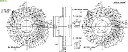Brake Disc MERCEDES-BENZ - 000 421 22 12